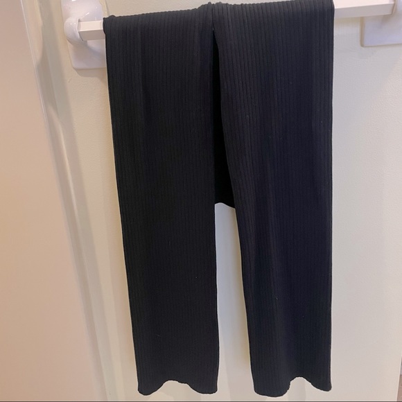 H&M Straight-Leg Ribbed Knit Pants - Picture 14 of 14